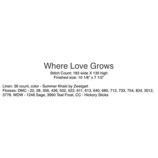 With Thy Needle & Thread | Where Love Grows MARKET 2026