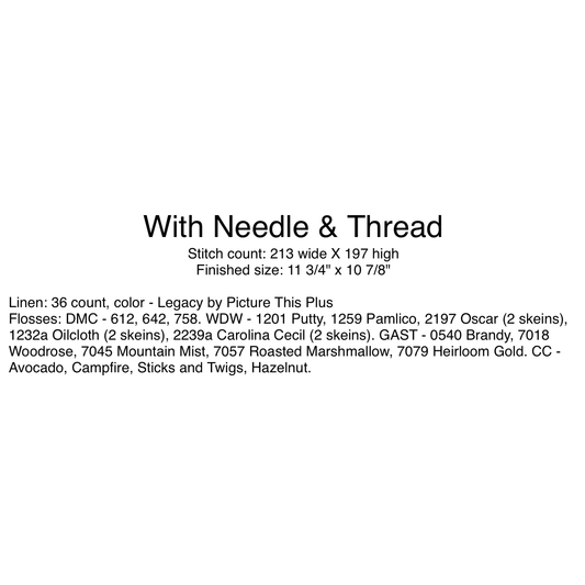 With Thy Needle & Thread | With Needle & Thread MARKET 2026