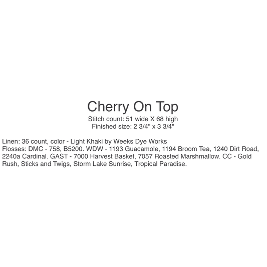 With Thy Needle & Thread | Cherry On Top MARKET 2026