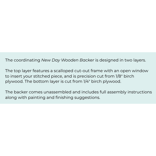 Cherry Blossoms | New Day Wooden Backer MARKET 2026