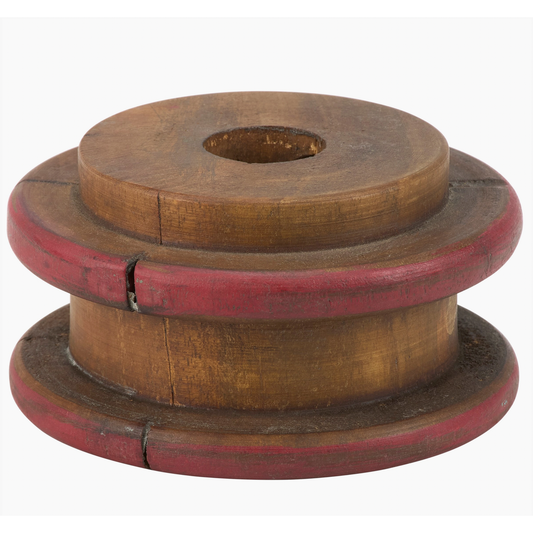 Flat Wooden Spool