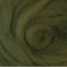 1 oz. Mint Wool Roving