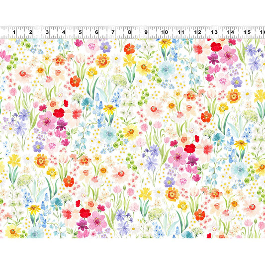 Spring Cheer ~ Garden ~ Y4690-55 Multi