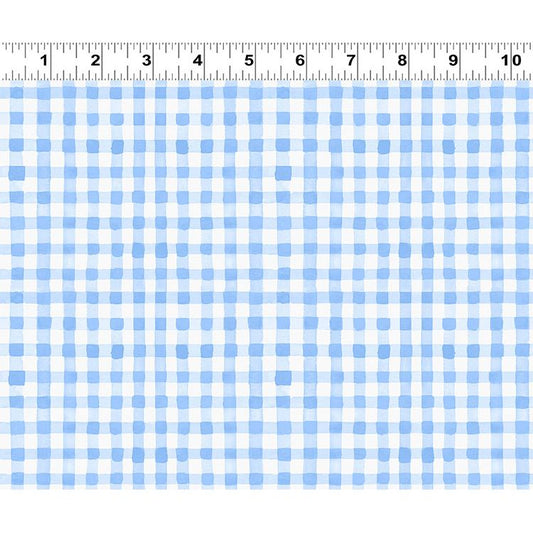 Spring Cheer ~ Gingham ~ Y4696-88 Blue