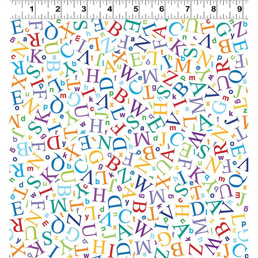 Amazing Alphabet ~ Alphabet Toss ~ Y4757-1 White
