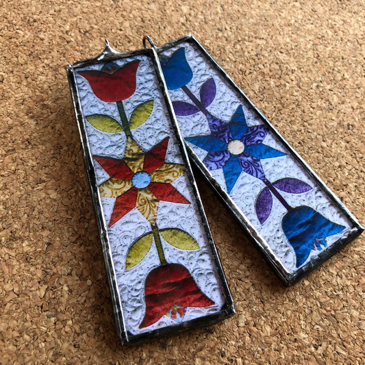 Tulip Stalk Quilt Ornament