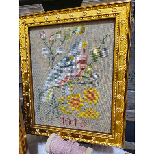 Quaint Rose Needlearts | 1910 Bird and Pear MARKET 2026