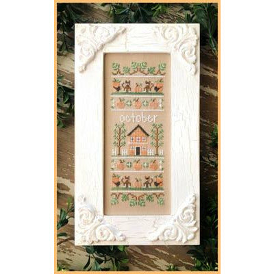Country Cottage Needleworks - Sampler of the Month ~ October Pattern