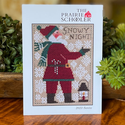 The Prairie Schooler ~ 2023 Santa Pattern