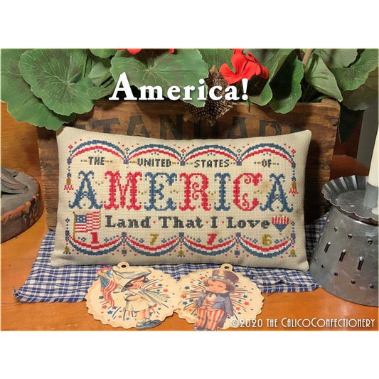 The Calico Confectionery ~ America! Pattern