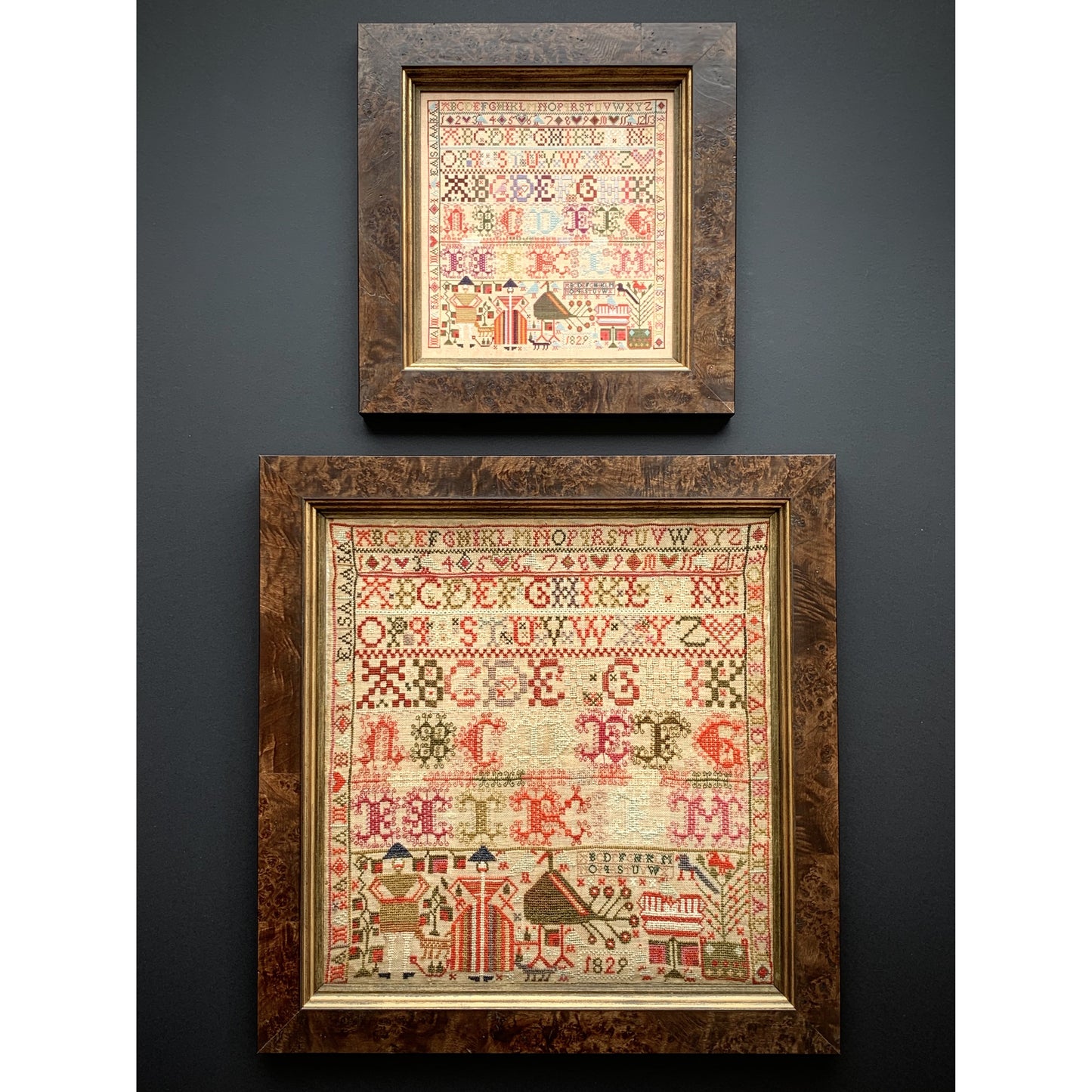 Hands Across The Sea ~ The Alexanders of Lintrathen 1829 Reproduction Sampler Pattern