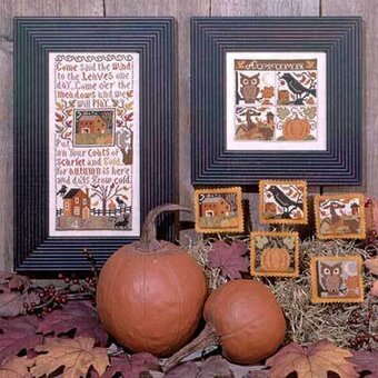Prairie Schooler ~ Autumn Leaves Pattern - Reproduction