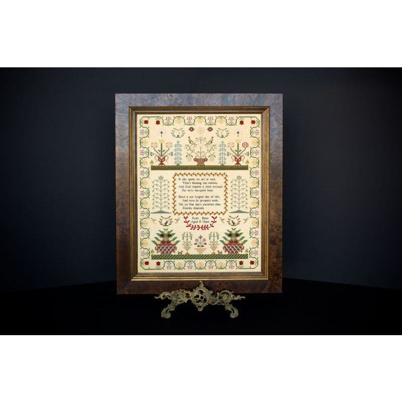 Hands Across The Sea ~ Little Gems Series - Ruth Bates 1823 Sampler Printed Copy of PDF