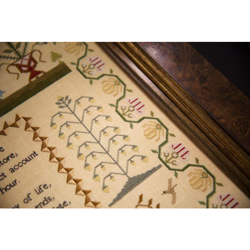 Hands Across The Sea ~ Little Gems Series - Ruth Bates 1823 Sampler Printed Copy of PDF