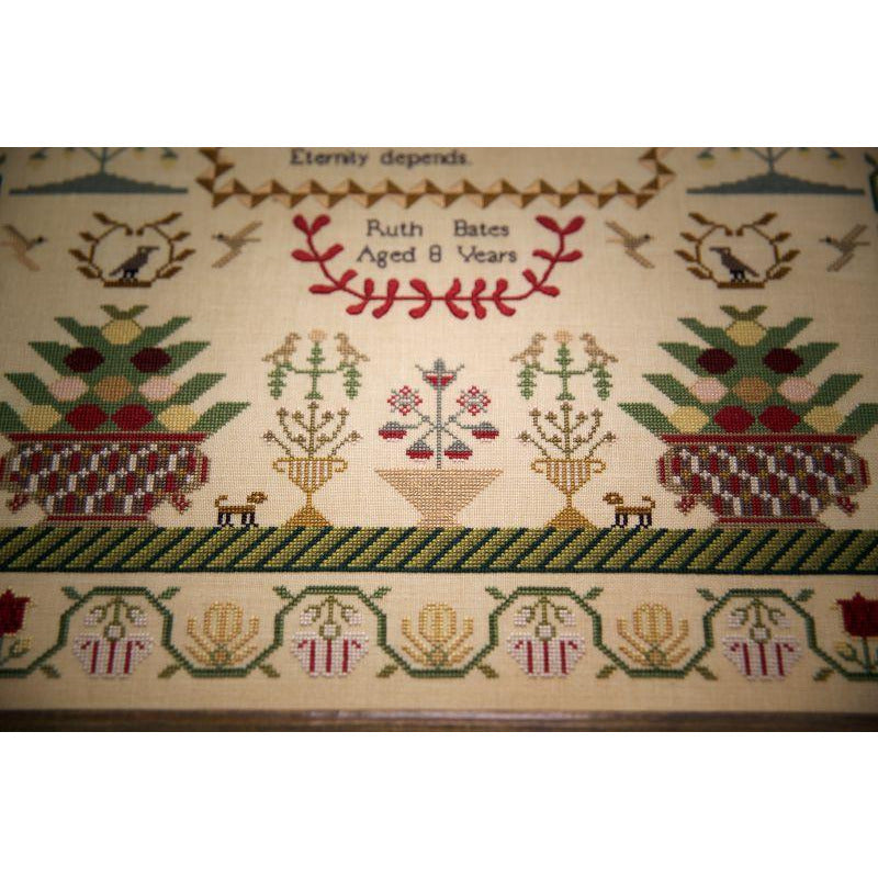 Hands Across The Sea ~ Little Gems Series - Ruth Bates 1823 Sampler Printed Copy of PDF