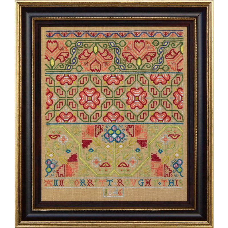 Hands Across The Sea ~ Ann Borrett 1646 Reproduction Sampler Pattern –  Hobby House Needleworks