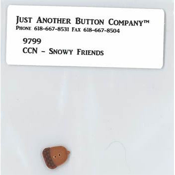 Country Cottage Needleworks - Frosty Forest - Snowy Friends Button