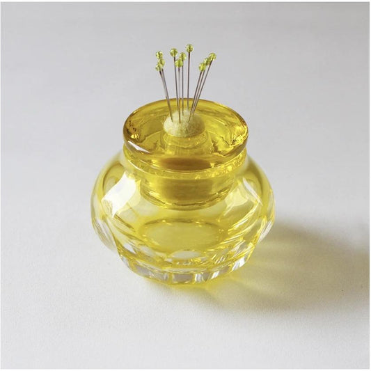 Cohana Pincushion of Otaro Kiriko ~ Yellow