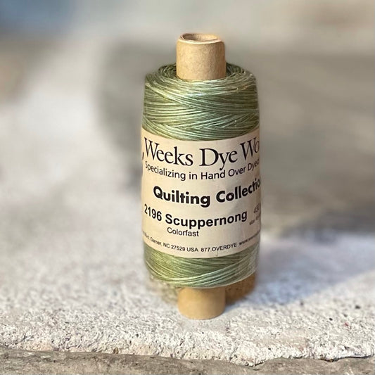 Weeks Dye Works ~  Variegated Sewing Thread 40 wt. Scuppernong