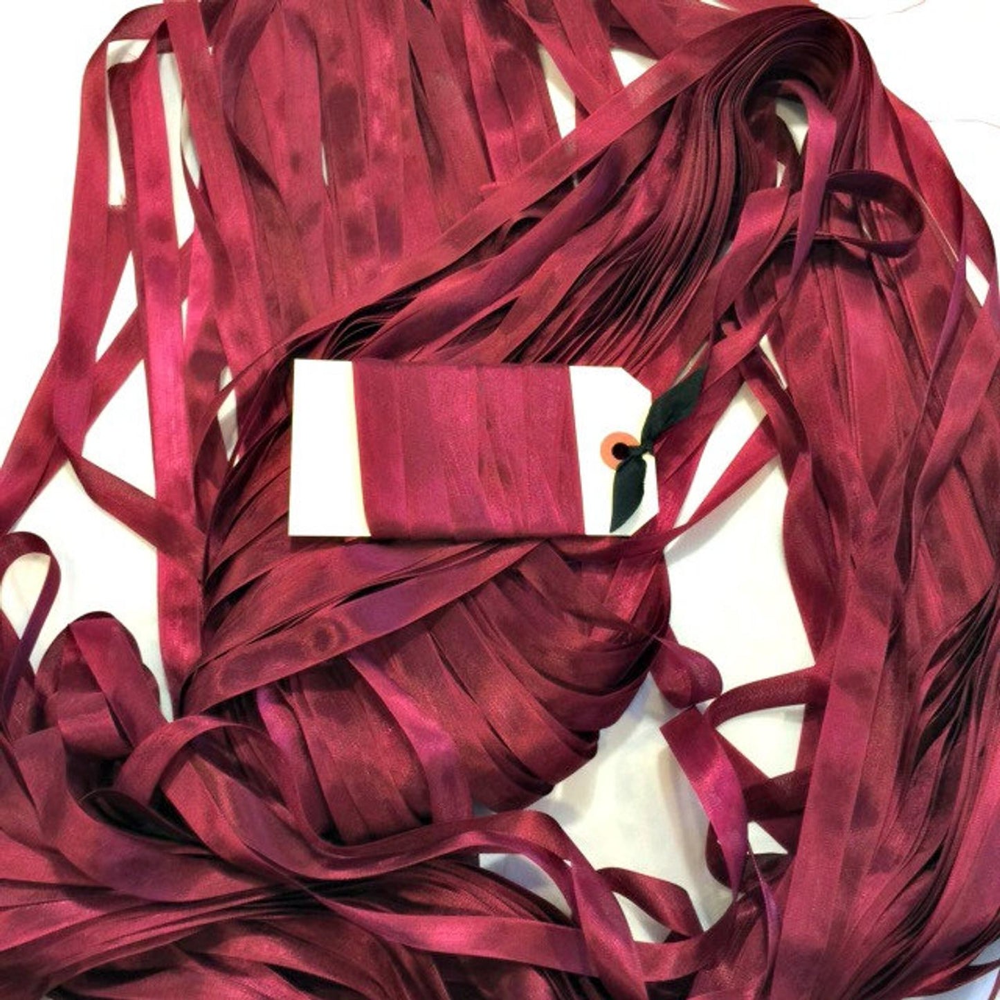 Lady Dot Creates ~ Rayon Ribbon - Chianti