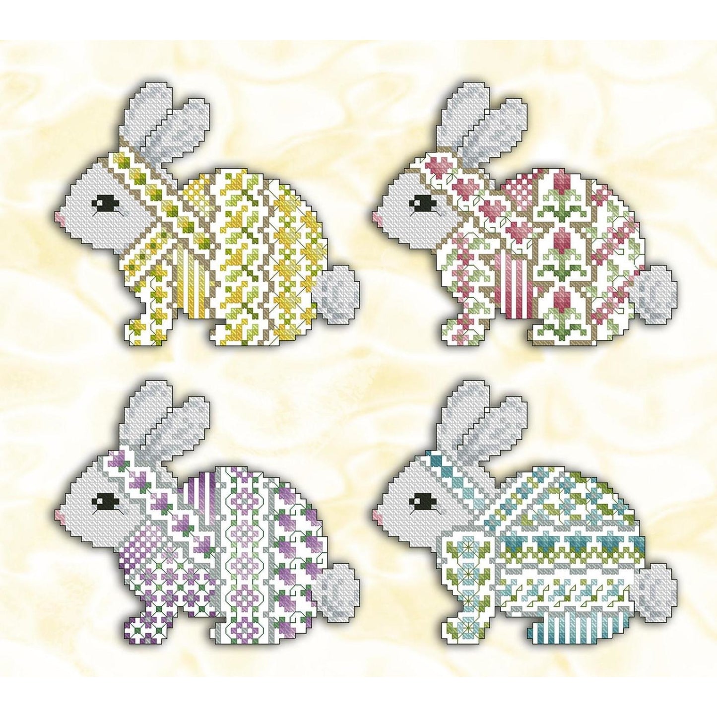 Crazy Bunnies Pattern