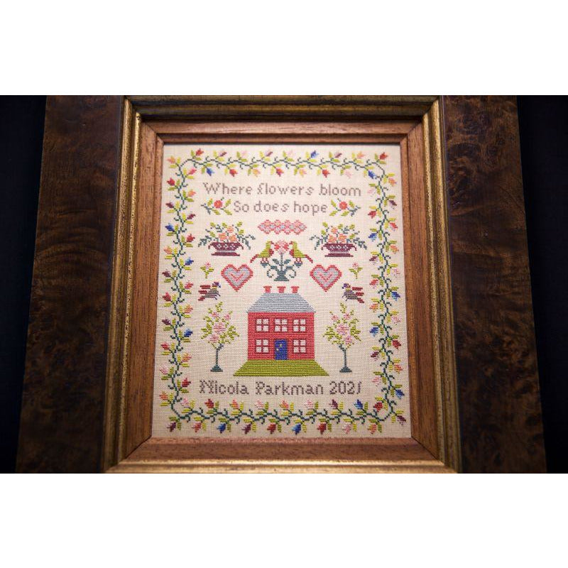 Hands Across The Sea ~ Little Gems Series - Where Flowers Bloom Sampler Pattern PDF