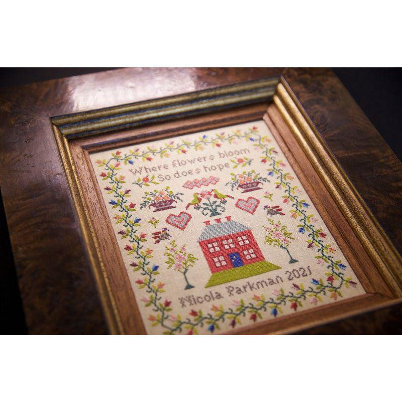 Hands Across The Sea ~ Little Gems Series - Where Flowers Bloom Sampler Pattern PDF