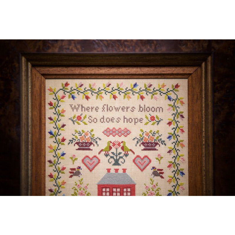 Hands Across The Sea ~ Little Gems Series - Where Flowers Bloom Sampler Pattern PDF