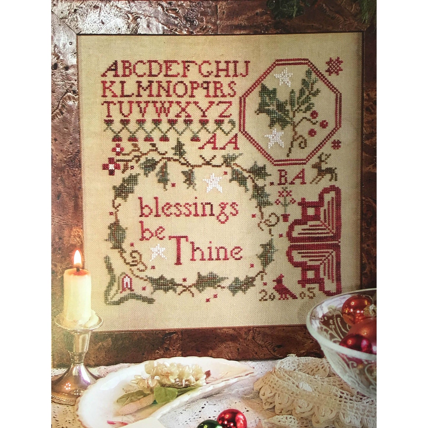 Blackbird Designs ~ Home for the Holidays Pattern Book