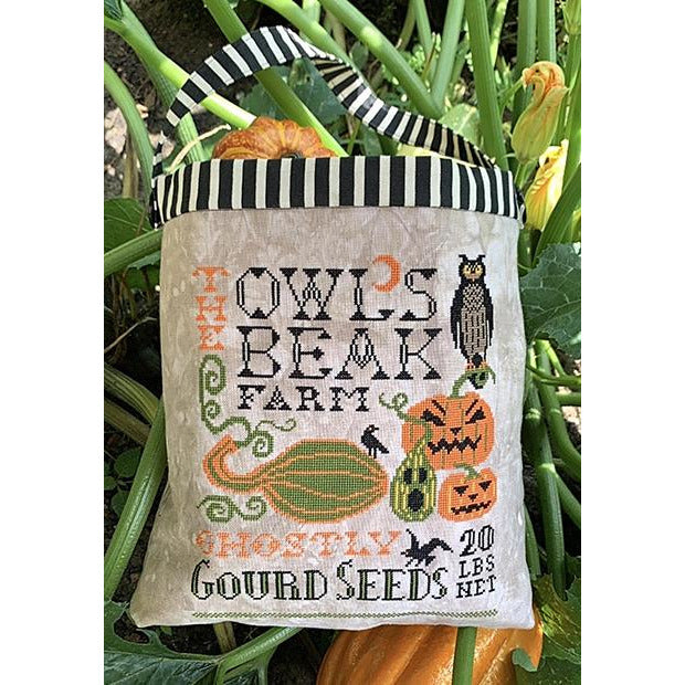 Carriage House Samplings ~ Halloween Seed Sack Pattern