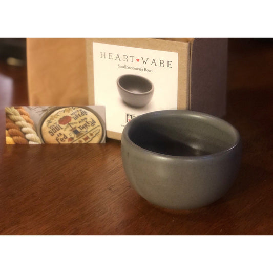 Heartware Stoneware Bowl Small ~ Gray