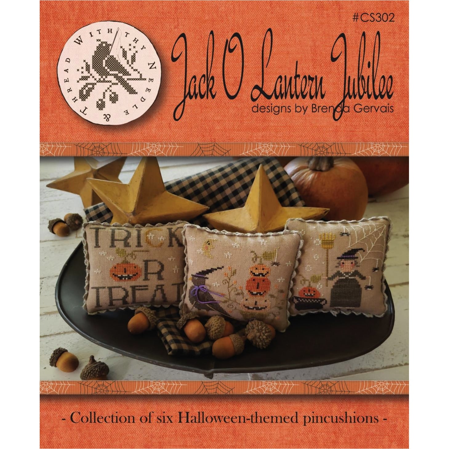 With Thy Needle & Thread ~ Jack O Lantern Jubilee Pattern – Hobby
