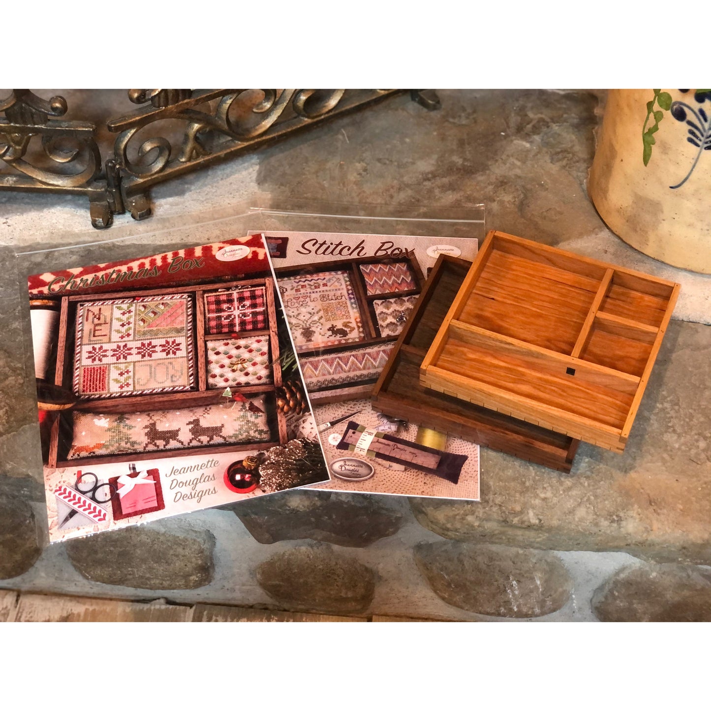 Cabranmary Woods ~ Love to Stitch/Christmas Box