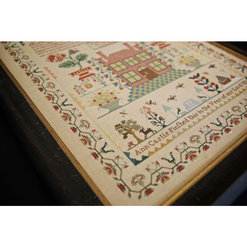 Hands Across The Sea ~ Ann Castle 1811 Sampler Pattern Printed Booklet