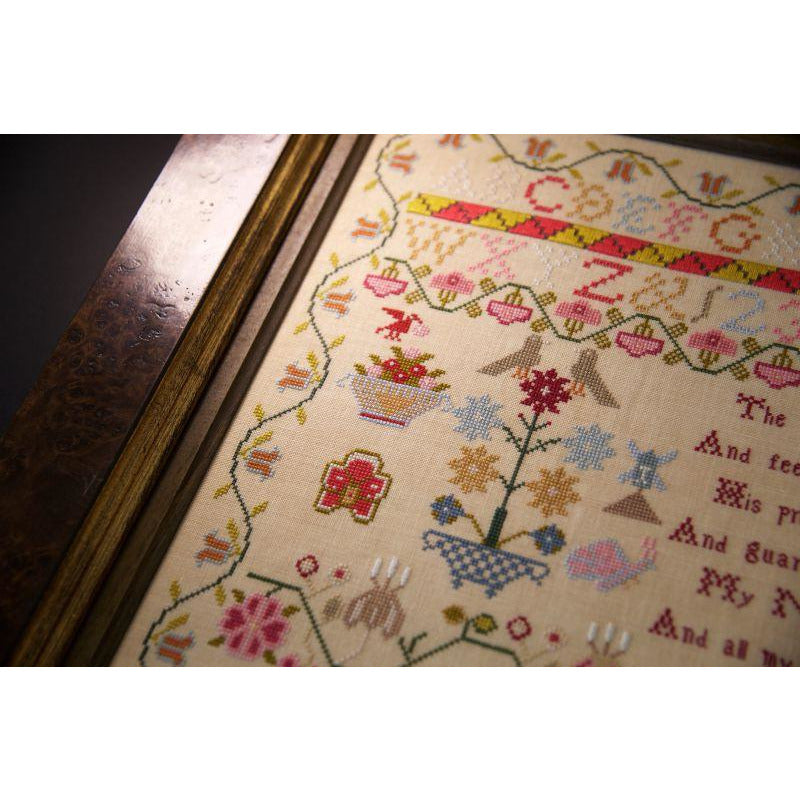 Hands Across The Sea ~ Matilda Swallow 1820 ~ The 2021 Queen of the May Sampler