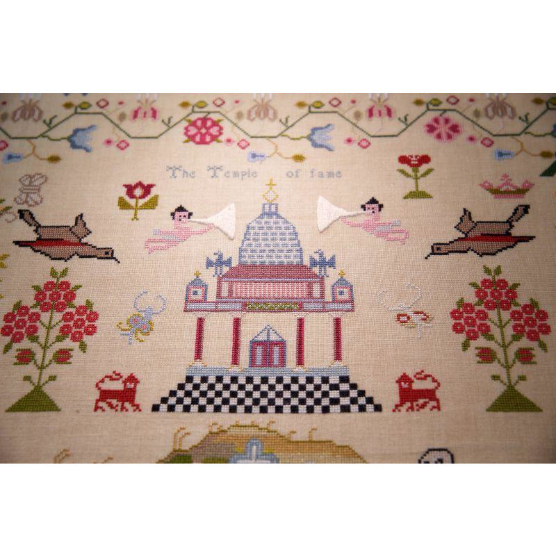 Hands Across The Sea ~ Matilda Swallow 1820 ~ The 2021 Queen of the May Sampler