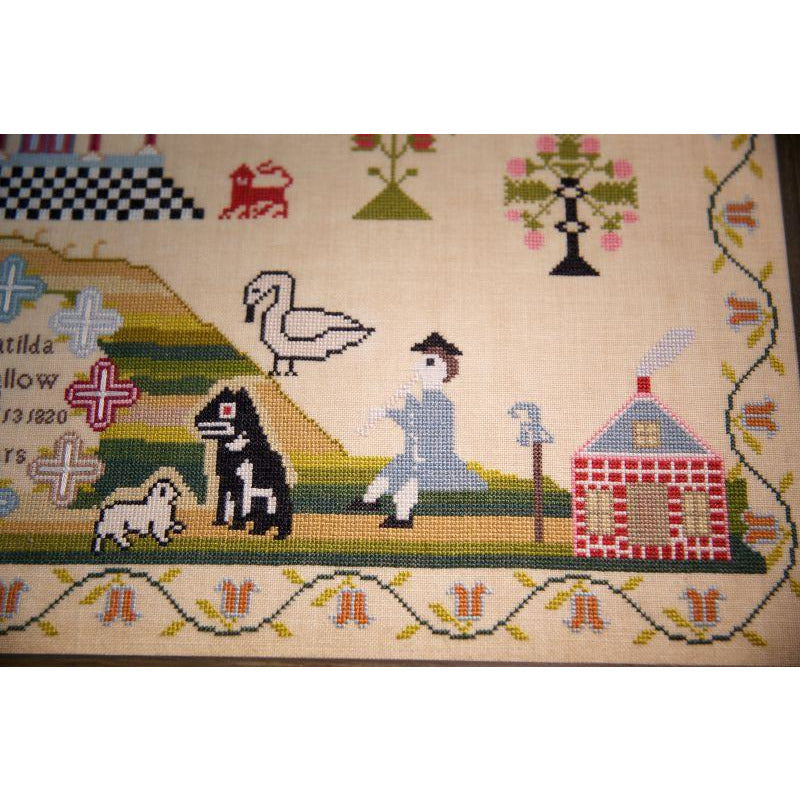 Hands Across The Sea ~ Matilda Swallow 1820 ~ The 2021 Queen of the May Sampler