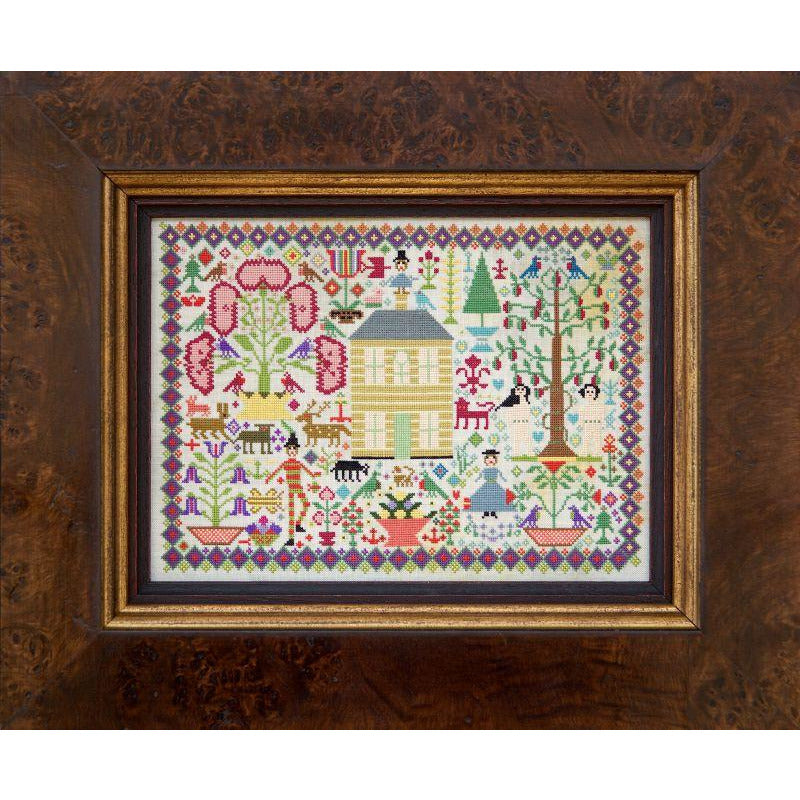 Hands Across The Sea ~ Little Gems Series - Tom's Foolery Sampler Pattern Printed Copy of PDF