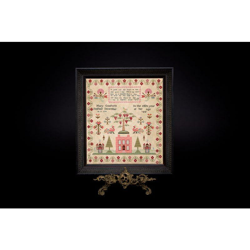 Hands Across The Sea ~ Mary Goodwin 1798 Reproduction Sampler Pattern