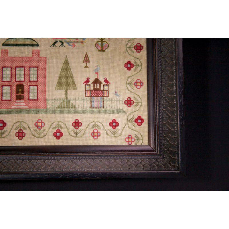 Hands Across The Sea ~ Mary Goodwin 1798 Reproduction Sampler Pattern