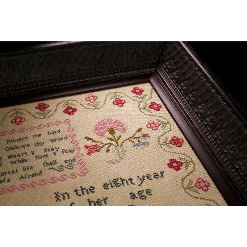 Hands Across The Sea ~ Mary Goodwin 1798 Reproduction Sampler Pattern