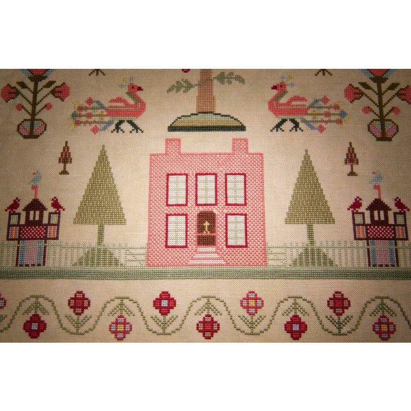 Hands Across The Sea ~ Mary Goodwin 1798 Reproduction Sampler Pattern