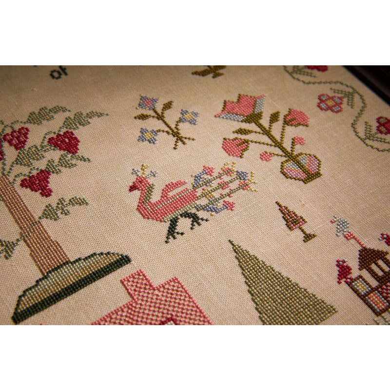 Hands Across The Sea ~ Mary Goodwin 1798 Reproduction Sampler Pattern