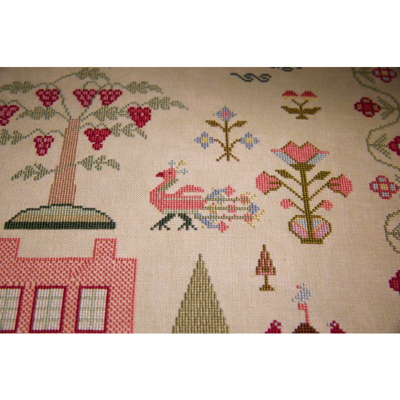 Hands Across The Sea ~ Mary Goodwin 1798 Reproduction Sampler Pattern