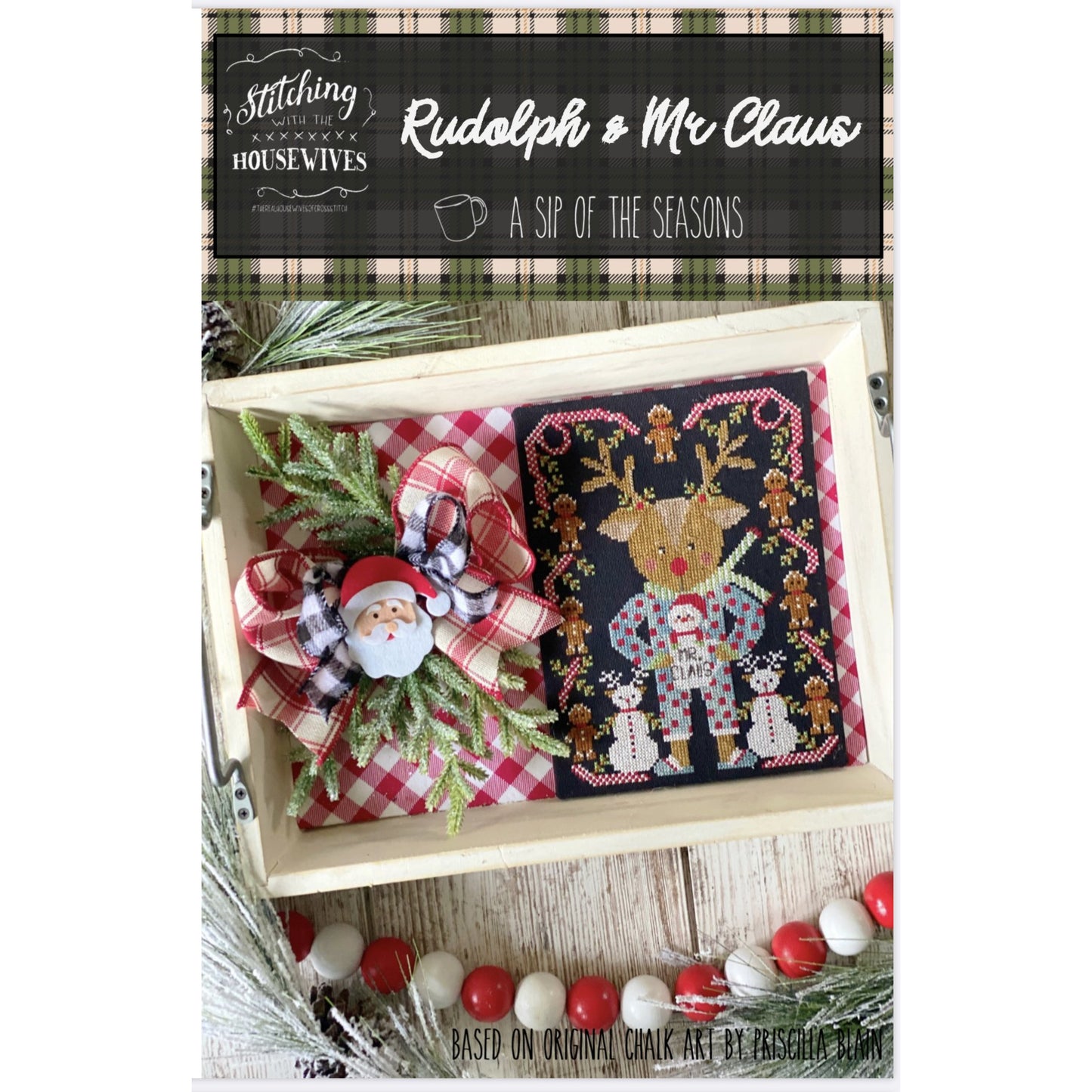 Stitching Housewives ~ Rudolph & Mr. Claus Pattern