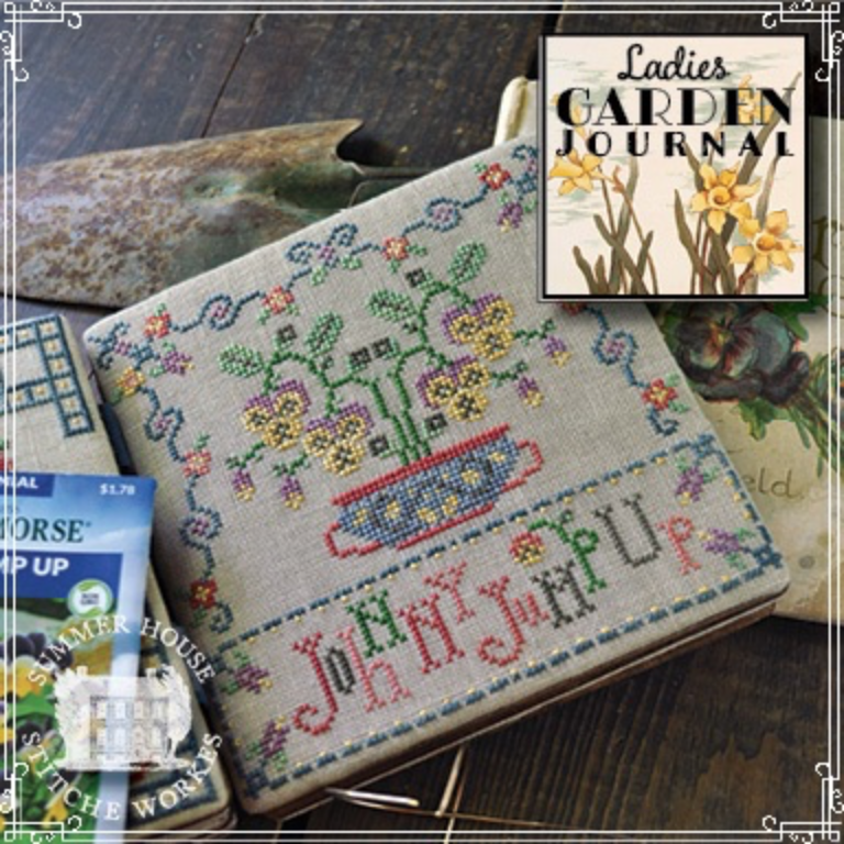 Ladies Garden Journal - Johnny Jump-Up Pattern Five