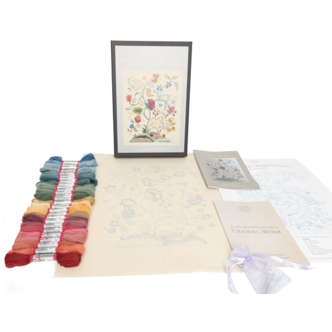 The Crewel Work Company ~ Jacobean Medley Crewel Embroidery Kit