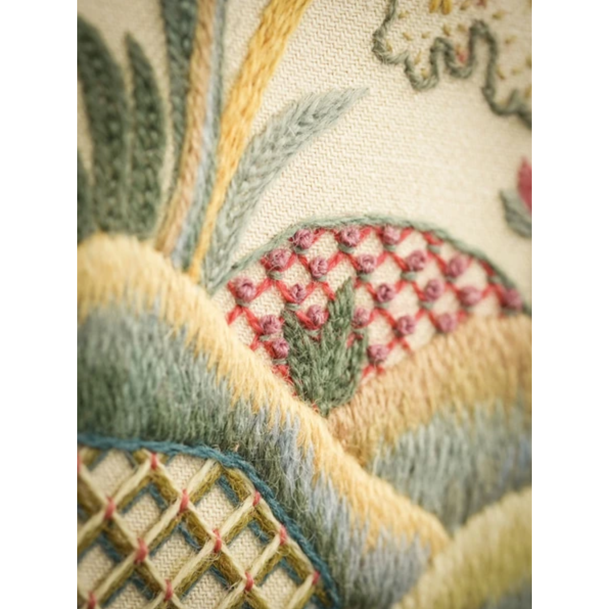 The Crewel Work Company ~ Jacobean Medley Crewel Embroidery Kit