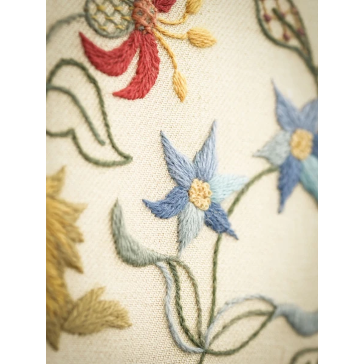 The Crewel Work Company ~ Jacobean Medley Crewel Embroidery Kit