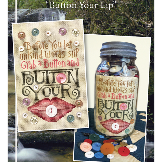 Silver Creek Samplers ~ Button Your Lip Pattern Expo 2022